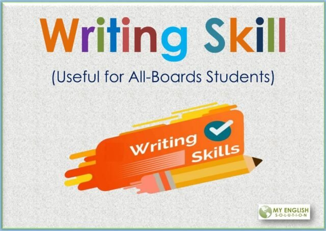 Writing skill for all-boards students