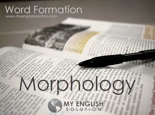 morphology word formation