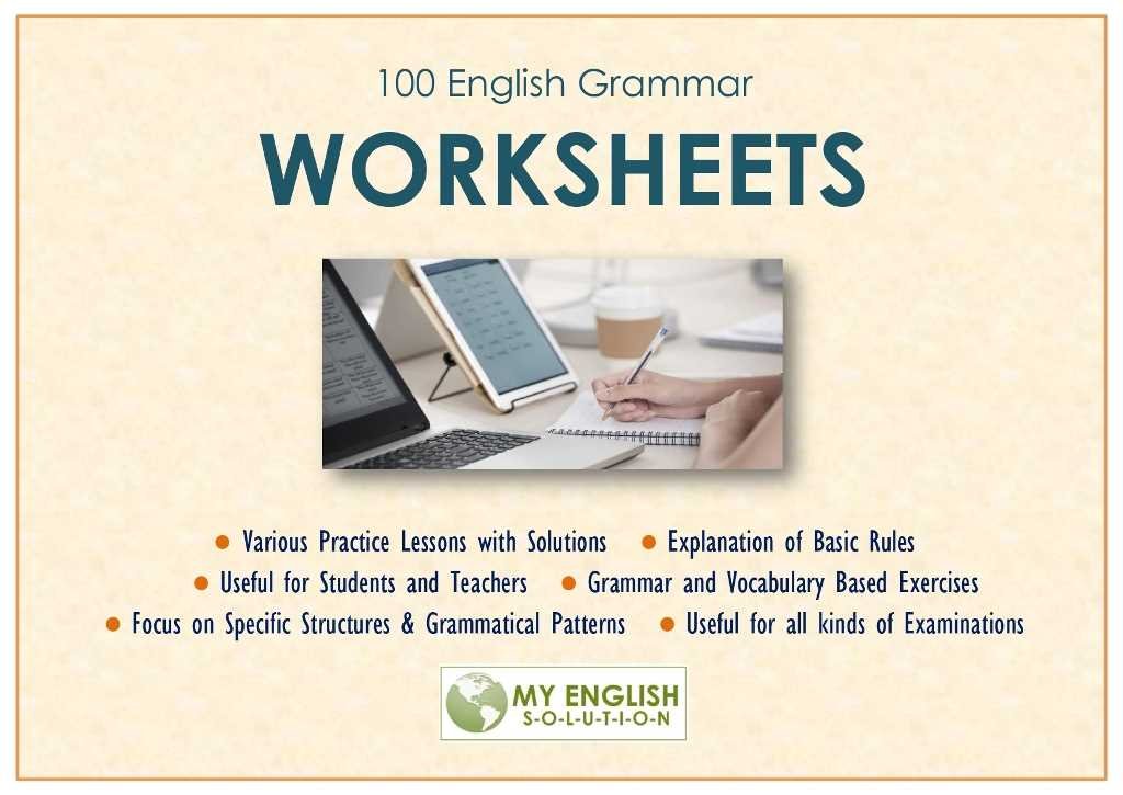 100 Useful English Grammar Worksheets